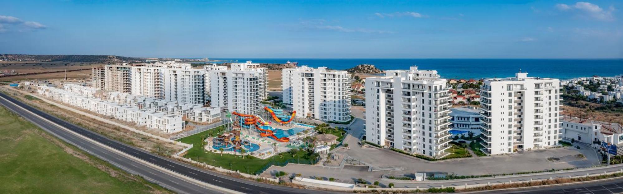 Terra Apartments In Caesar Blue Resort, Fixed Lunch Till 3Pm, Gym, Heated Pool, Sauna, Kids Club Rizokarpaso Exterior foto